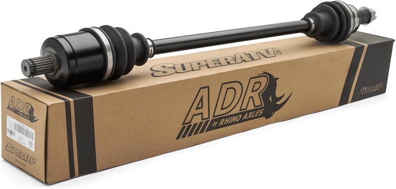 SuperATV ADR Front Axle for Polaris Ranger XP 800 / Crew (See Fitment) | 1 Front Axle | Precision Components, Top Notch Grease, Heavy-Duty Rubber Boot | Cost Effective Axle to Exceed Your OEM Axle - Image 2