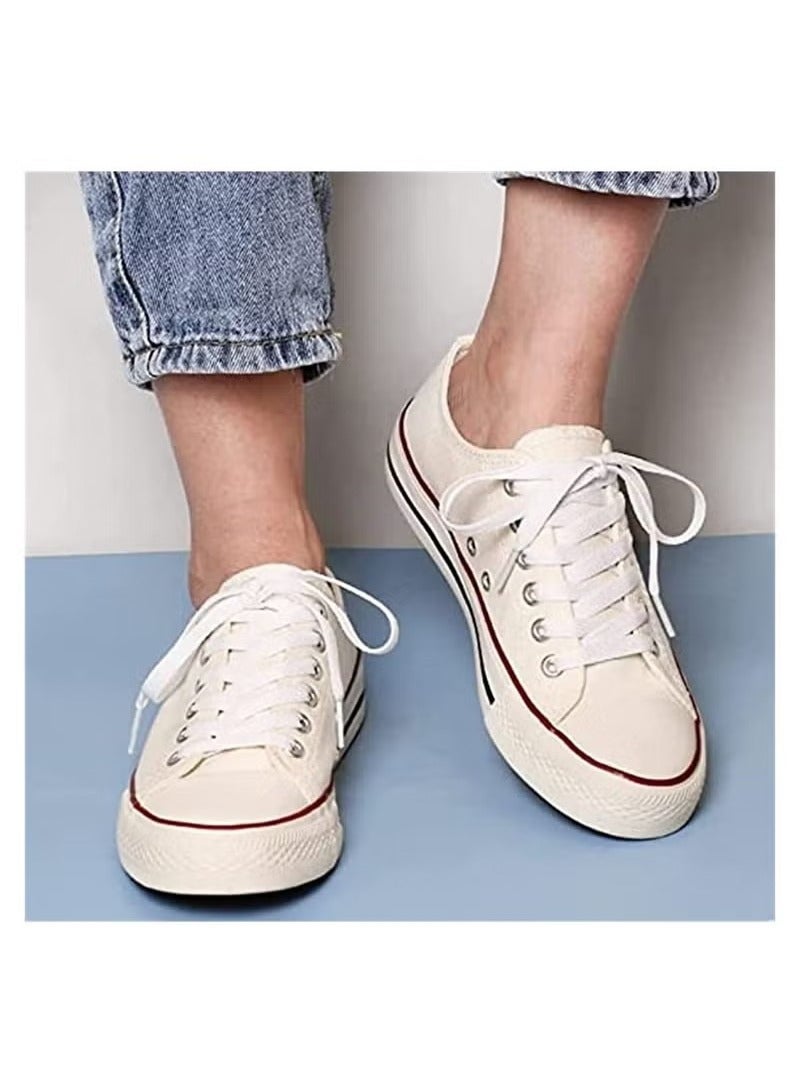 Shoelaces, 3 Pair Flat Shoe laces, Wide Shoelaces for Athletic Running Sneakers Shoes Boot Strings - Image 2