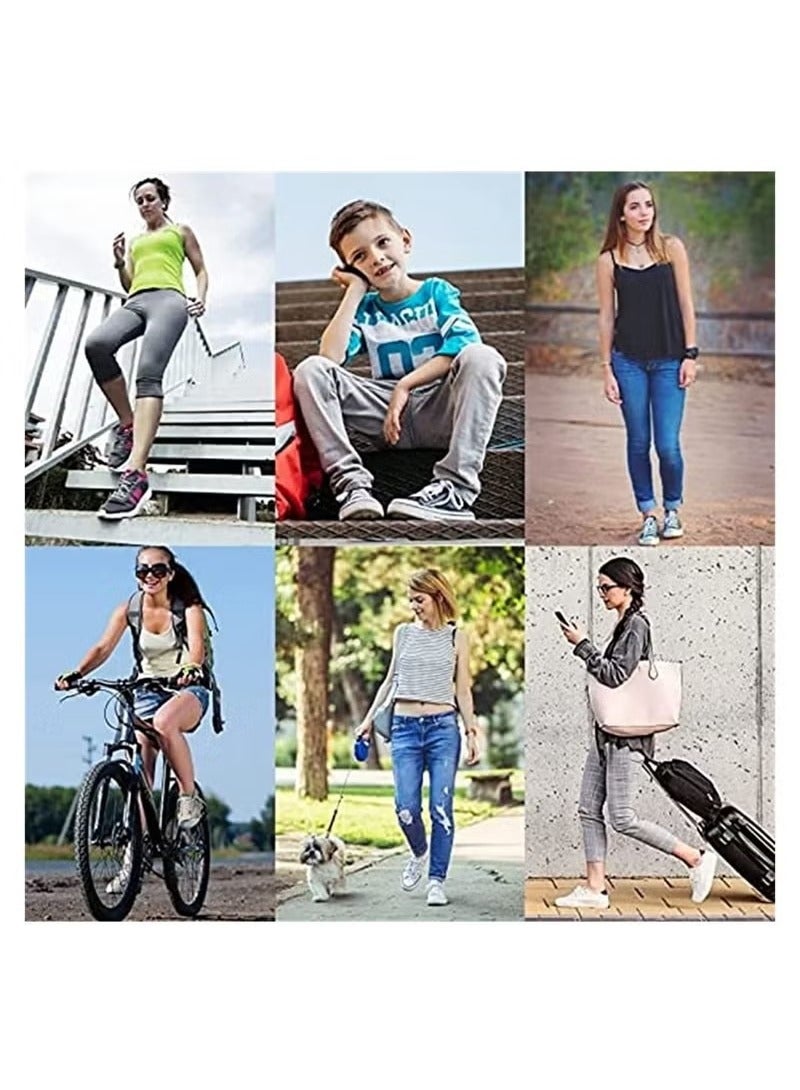 Shoelaces, 3 Pair Flat Shoe laces, Wide Shoelaces for Athletic Running Sneakers Shoes Boot Strings - Image 3