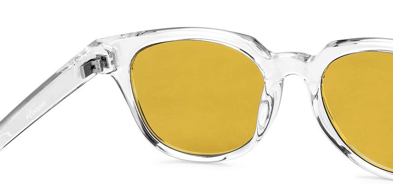 Hooper Polarized and 100% UV Protected | Full Rim Square Branded And Stylish Kids Sunglasses | For Boys & Girls (Age 8-12 Years) | HP S10112 - Image 4