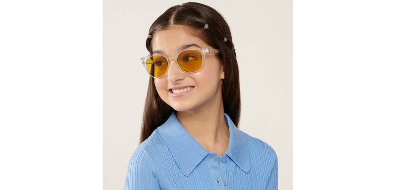 Hooper Polarized and 100% UV Protected | Full Rim Square Branded And Stylish Kids Sunglasses | For Boys & Girls (Age 8-12 Years) | HP S10112 - Image 3