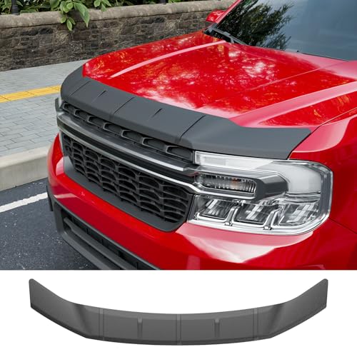 xipoqix Hood Deflector Compatible with 20222026 Ford Maverick Hood Protector Shield Upgraded TPE Replacement for 20222026 Ford Maverick Accessories - Image 1
