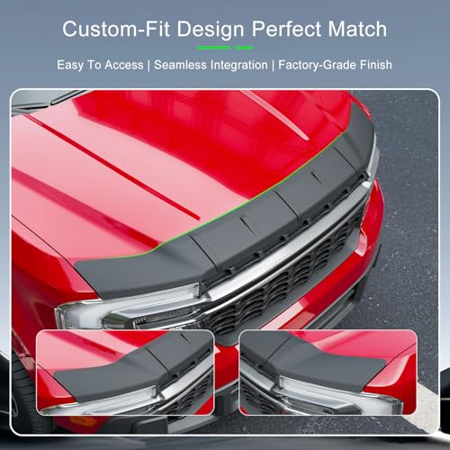 xipoqix Hood Deflector Compatible with 20222026 Ford Maverick Hood Protector Shield Upgraded TPE Replacement for 20222026 Ford Maverick Accessories - Image 3