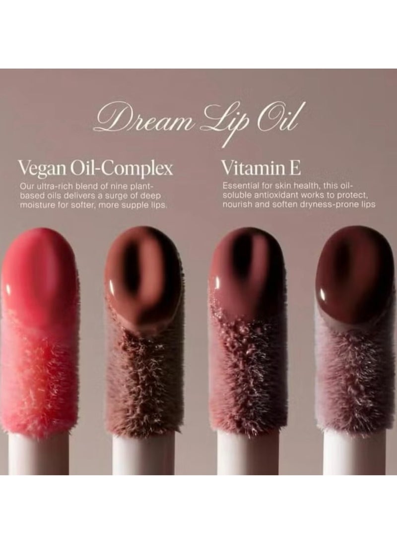 SUMMER FRIDAYS Dream Lip Oil for Moisturizing Sheer Coverage, High-Shine Tint, and Deep Hydration - Soft Mauve (4.5ml)  - Image 5