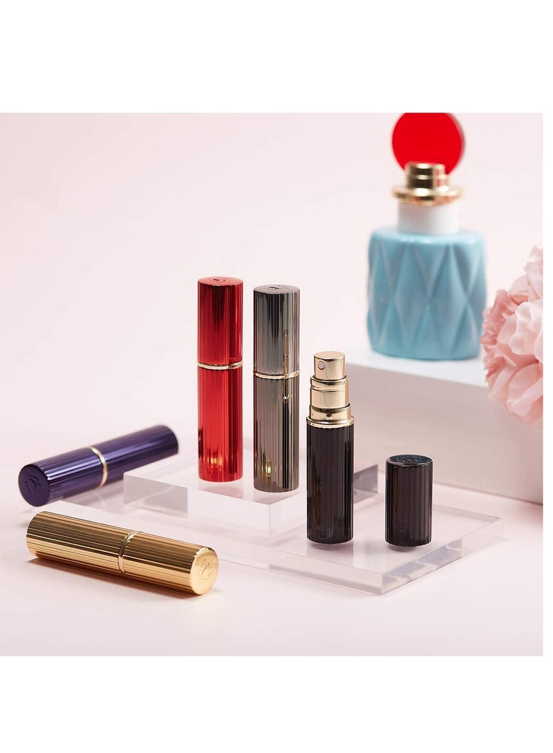 SYOSI 2 Pcs 5ml Portable Aluminum Alloy Shell Mini Perfume Atomizer - Image 4