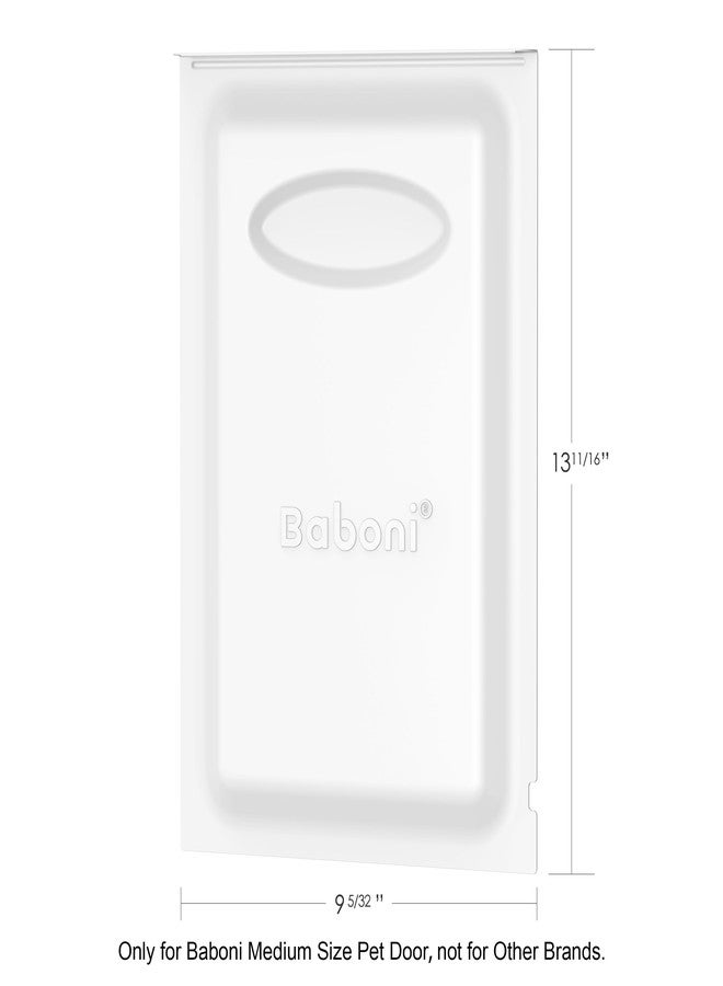 Baboni Metal Closing Panel Pet Door Cover (Medium) - Only for Baboni Medium Pet Door - Image 2