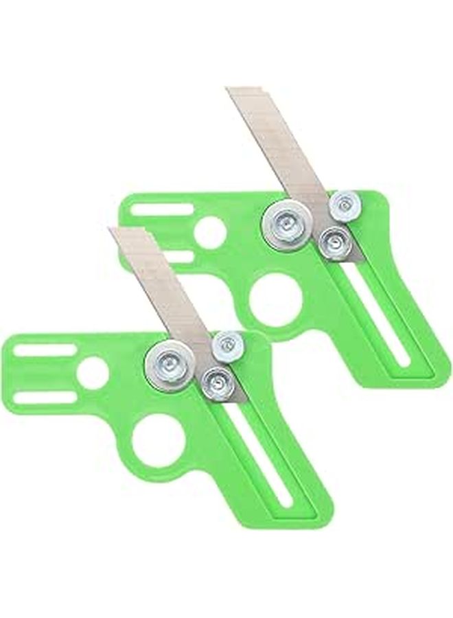 2 Pcs Small Hand Planer Block Plane Woodworking Tool for Surface Smoothing - Image 1