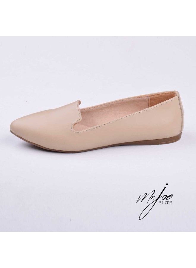 Mr.joe Espadrilles Toecap Slip On Leather Flats For Women - Image 3