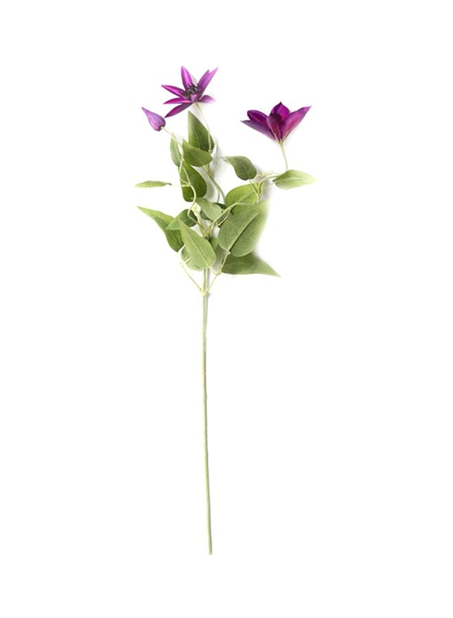 نيبمينينت أزهار صناعية للزينة وردي / بنفسجي/ أخضر