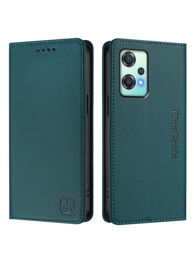 اس-توب جراب لهاتف OnePlus Nord CE 2 Lite 5G / Nord 2 Lite RC01، جراب هاتف جلدي مزدوج الطي مزود بخاصية الشفط المغناطيسي بتقنية RFID - Image 2