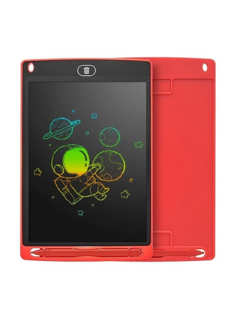 LCD Writing Tablet 8.5 Inch – Reusable Drawing & Writing Pad for Kids – Portable Doodle Board with Erase Button & Stylus – Educational Learning Toy for Boys & Girls at Home, School, or Travel - Image 1
