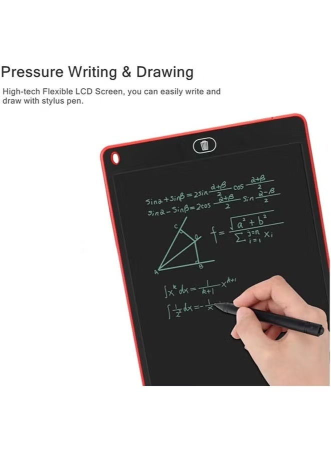 LCD Writing Tablet 8.5 Inch – Reusable Drawing & Writing Pad for Kids – Portable Doodle Board with Erase Button & Stylus – Educational Learning Toy for Boys & Girls at Home, School, or Travel - Image 5