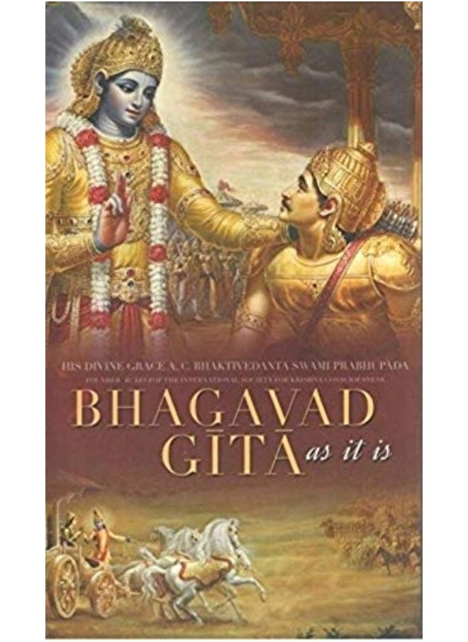Bhagvad gita as it is By A.C. Bhaktivedanta Swami Prabhupada English New Edition  - Image 1
