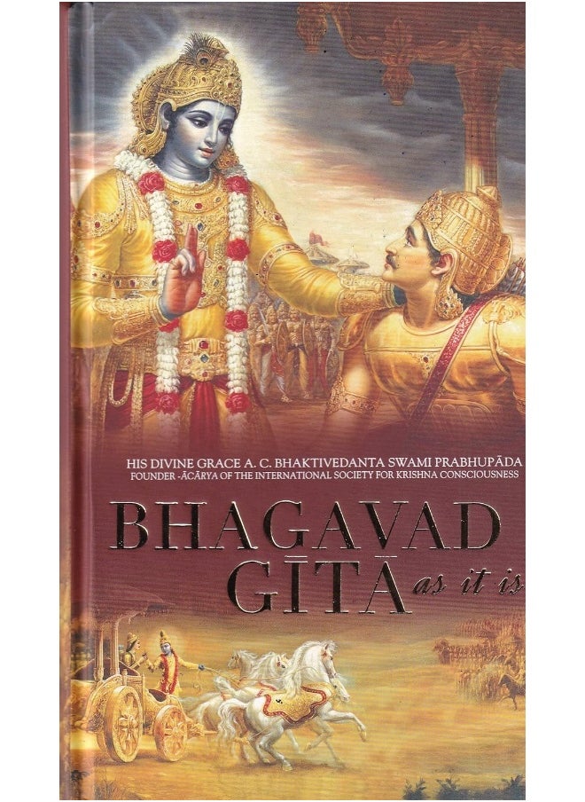 Bhagvad gita as it is By A.C. Bhaktivedanta Swami Prabhupada English New Edition  - Image 3