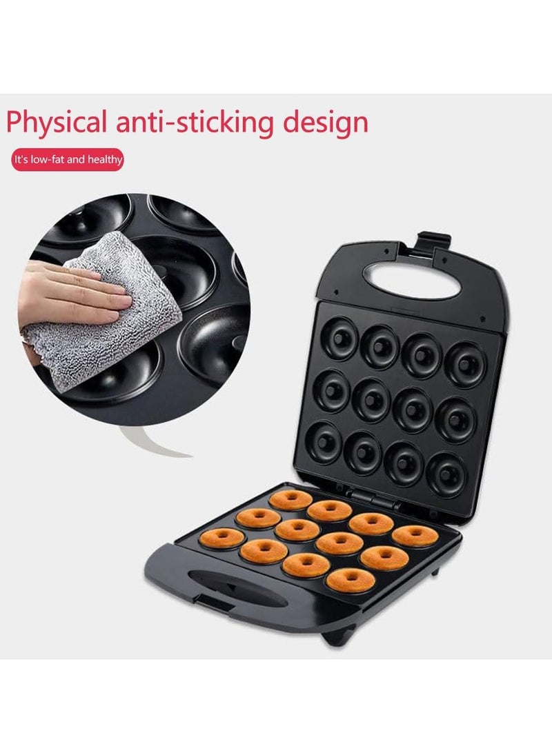 sokany Sokany Donut Maker, 1200 Watt, Non-Stick Coating, Double-Sided Baking for 12 Donuts, Black - Model SK-08023 - Image 3