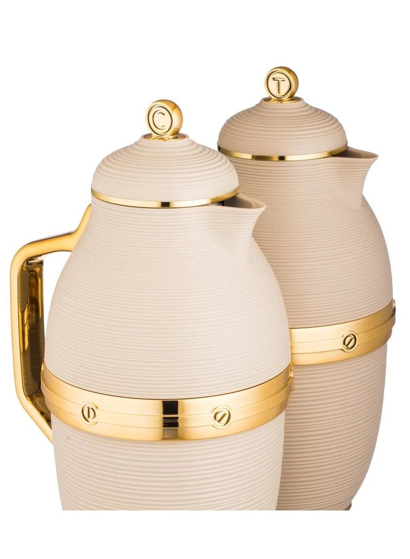 Deva A thermos set for tea and coffee Deva from Al Saif, pearl - Image 3