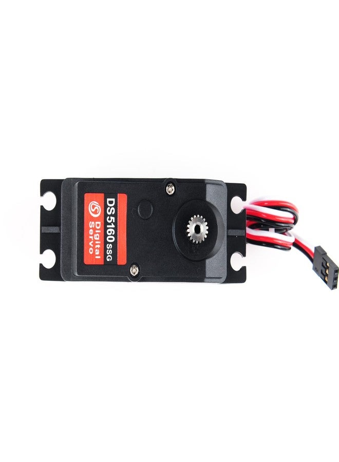 Stemedu 60KG Digital Servo Large Torque Steering Motor Stainless Steel Metal Gear RC Servo High Speed 0.13sec/60 Degree at 8.4V for Robotic & 1:5 RC Car (Control Angle 270 Degree) - Image 3