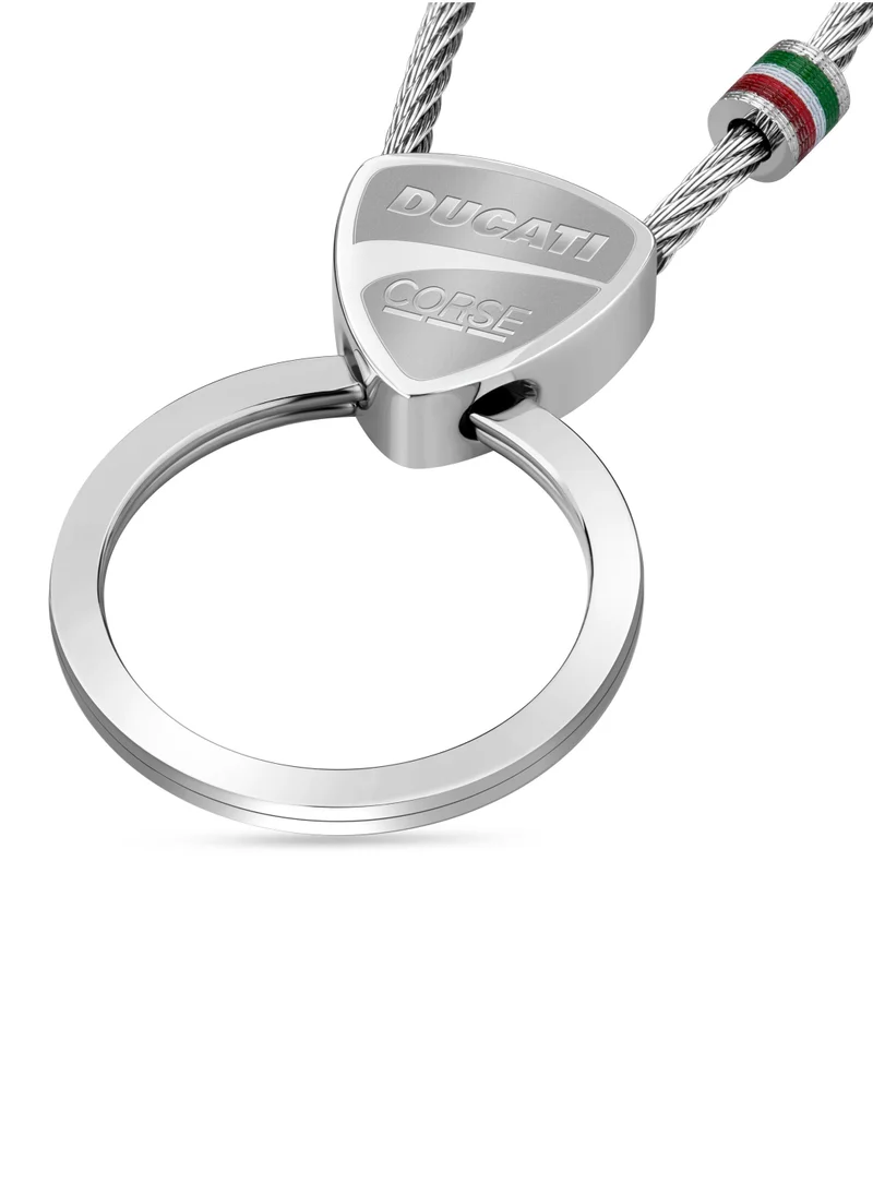 دوكاتي Scudetto Silver Keyring