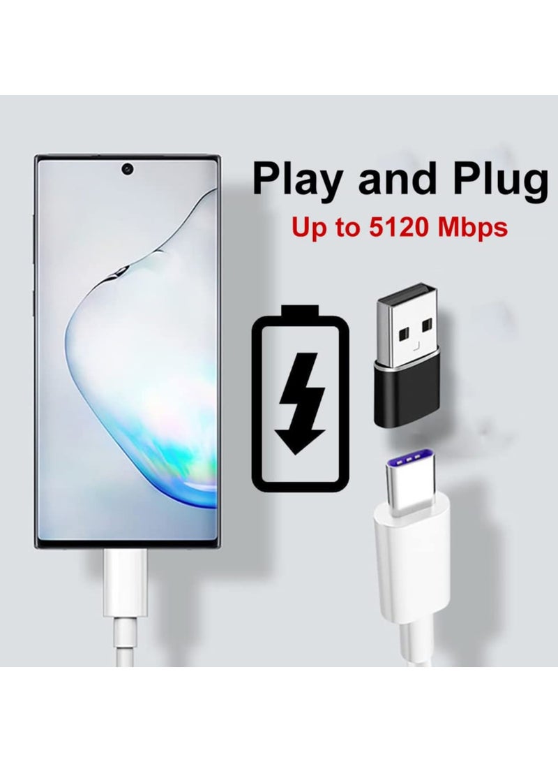 ProOne ProOne Type-C (Female) to USB 2.0 OTG Adapter - High-Speed 480Mbps Data Transfer - Durable TPE & Aluminum Alloy - USB On-The-Go Adapter for Smartphones, Tablets, Laptops - Compact and Portable  - Image 4