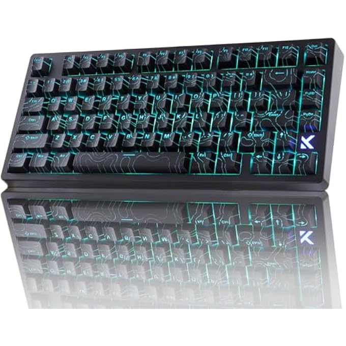 rayihni X MCHOSE JET 75 75% WIRED MAGNETIC SWITCH MECHANICAL GAMING KEYBOARD, RAPID TRIGGER HALL EFFECT KEYBOARD, HYPER-FAST ADJUSTABLE ACTUATION, 8K HZ POLLING RATE, RGB HOTSWAP, FOR PC/MAC, BLACK - Image 1
