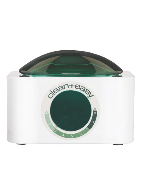 Clean + Easy Deluxe Warmer Only - Thermostatically Controlled Wax Heater with Unique Scraper Preventing Wax Drips for Hygienic Hair Removal Treatment, (120V)