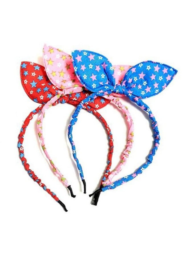 CHANDERKASH Pack of 13; Cute Rabbit Ear Plastic Bunny Hair Band with Candy Plastic Matte Tic Tac Hair Pins for womens|Puff Juda Bun Shaper |Messy Bun Scrunchie - Image 5