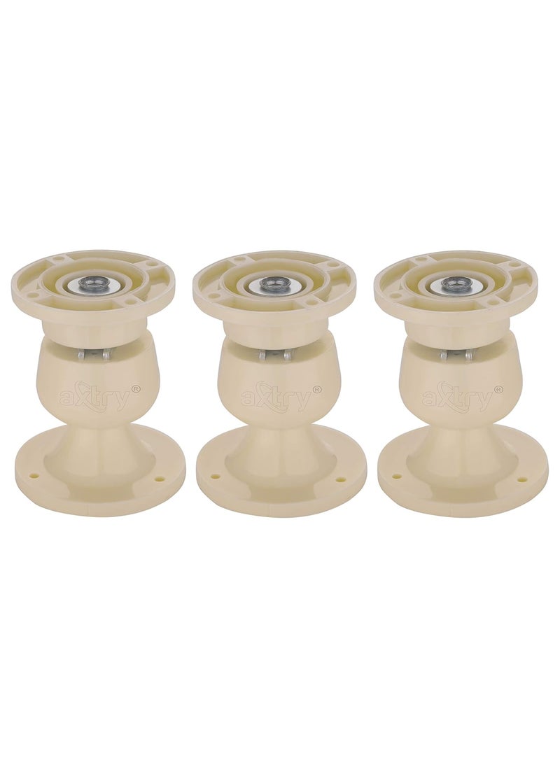 Axtry Axtry Pack of 3 Door CatcherDoor MagnetDoor Magnet CatcherDoor HolderDoor Catcher MagneticDoor CatchMagnetic Door StopperDoor Magnetic CatcherDoor Stopper Home Ivory  - Image 1