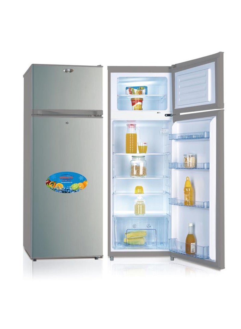 Generaltec 208L Double Door Refrigerator with Freezer – Energy Saving, Eco-Friendly, 5-Year Compressor Warranty, Model-GR300 - Image 3