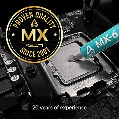 ARCTIC MX-6 (8 g) - Ultimate Performance Thermal Paste for CPU, Consoles, Graphics Cards, laptops, Very high Thermal Conductivity, Long Durability, Non-Conductive - Image 5