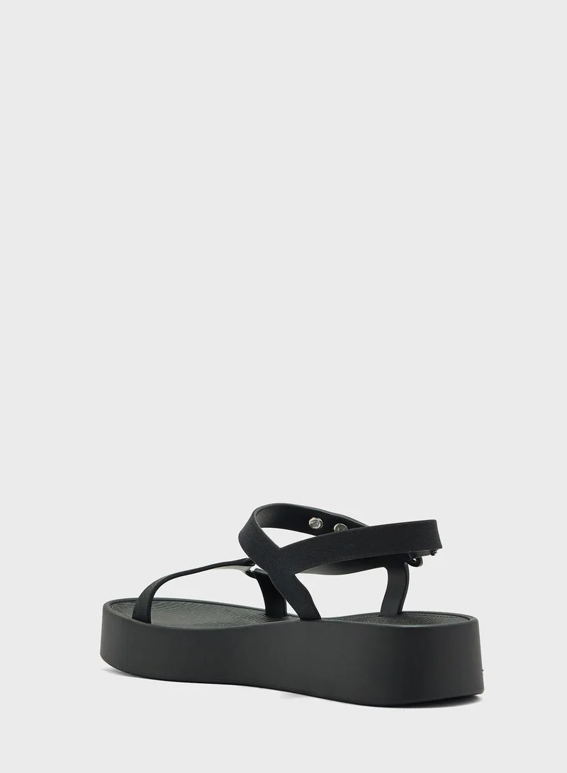 melissa Ankle Strap Wedge Heel Sandals