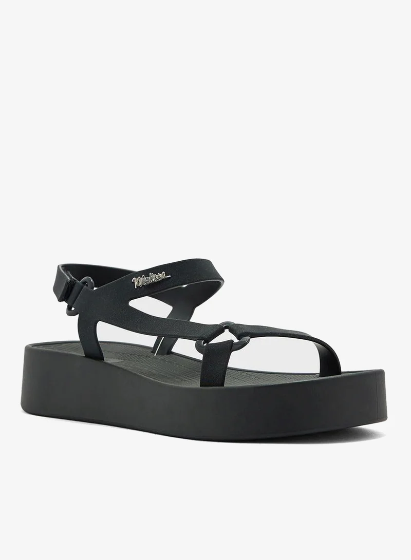 melissa Ankle Strap Wedge Heel Sandals