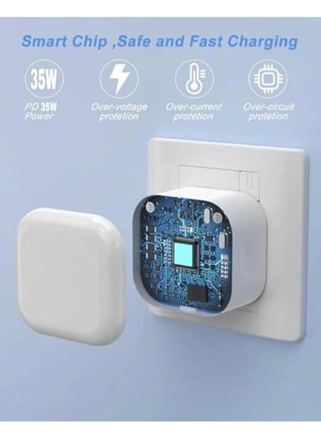 35W Fast USB-A+C Power Adapter 16 Pro Max Fast Charger Type C Wall Plug, compatible with Samsung series, Apple series, Chinese brands (Honor/Transsion/Xiaomi) tablets, and various other electronic products. - Image 5