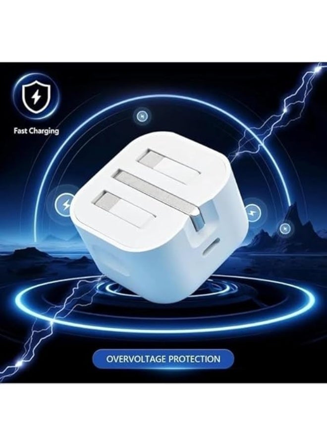 35W Fast USB-A+C Power Adapter 16 Pro Max Fast Charger Type C Wall Plug, compatible with Samsung series, Apple series, Chinese brands (Honor/Transsion/Xiaomi) tablets, and various other electronic products. - Image 4