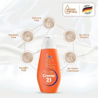Creme 21 Ultra Dry Skin Body Lotion with Almond Oil and Vitamin E, 600 ml - view 4
