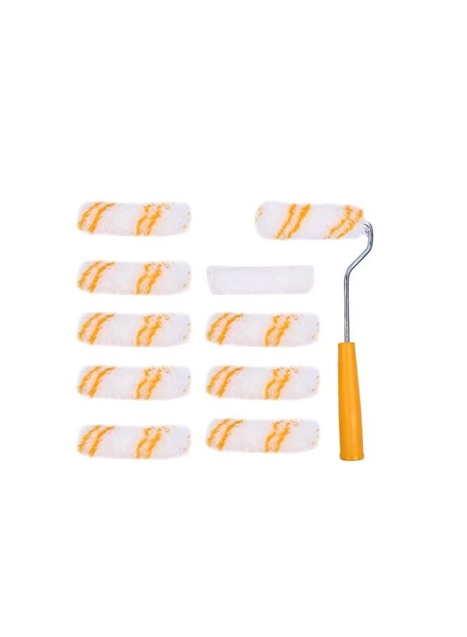 AQSON فرشاة طلاء مع 10 قطع أغطية أسطوانة بديلة - Image 1