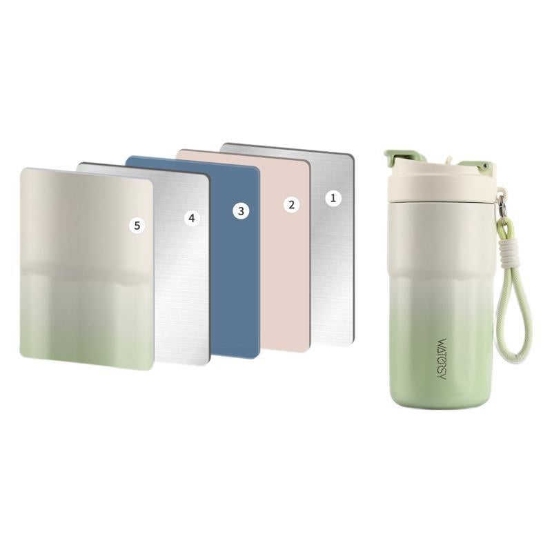 Watersy Insulated Tumbler 400ml/550ml Stainless Steel with Straw and Lid - Image 4