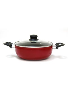 BLACKSTONE Nonstick Kadai Pan Frying Pan with Glass Lid 22CM  - Image 2