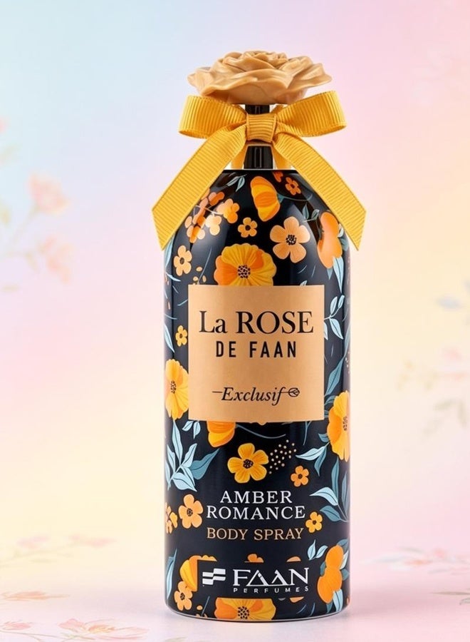 فاان معطر للجسم عنبر رومانسي 250 مل - Image 2