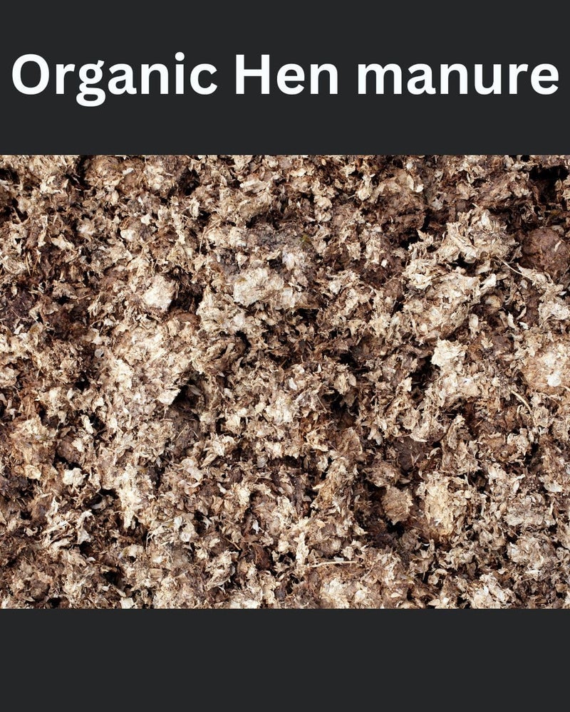 COIR GARDEN - POULTRY MANURE FOR HOME GARDENING - ORGANIC FERTILIZER - NATURAL SOIL FERTILIZER FOR FLOWERING PLANTS - 5 KG - Image 3