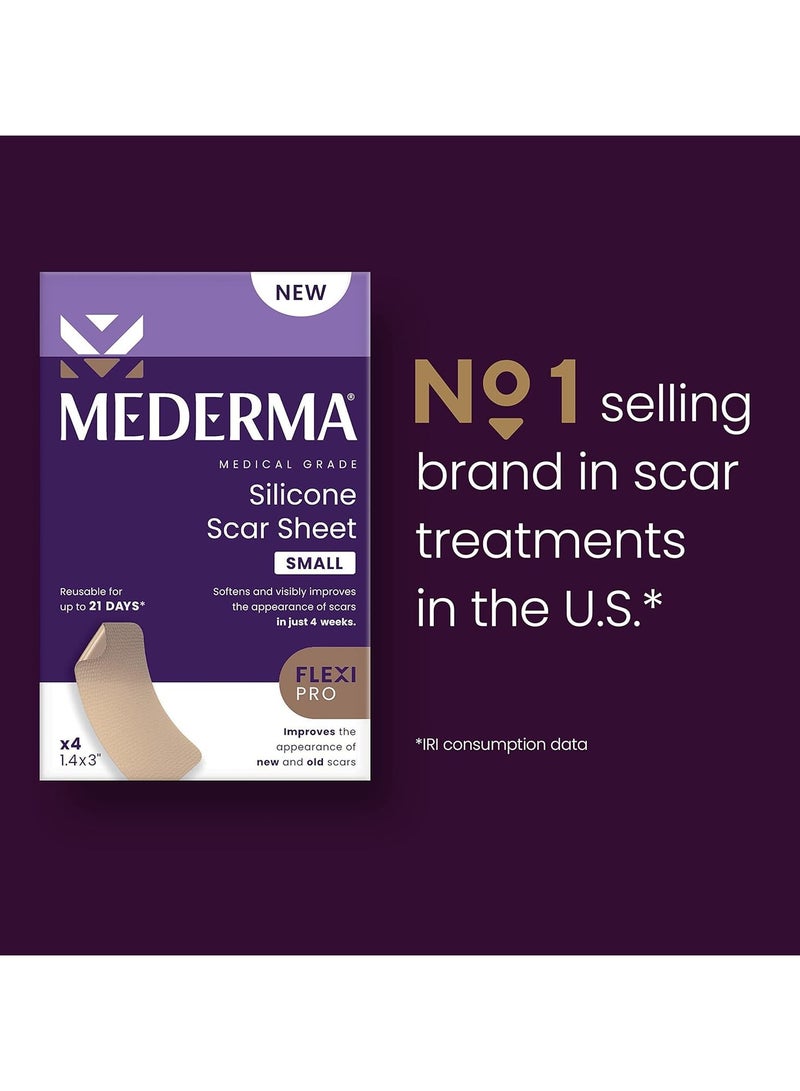 Mederma Medical Grade Silicone Scar Sheets 4 Count - Image 2