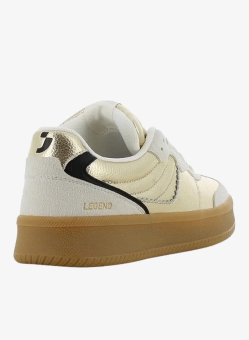 SJ  SJ Women's Metallic Lace-Up Closure Sneakers for Women | Best Price UAE