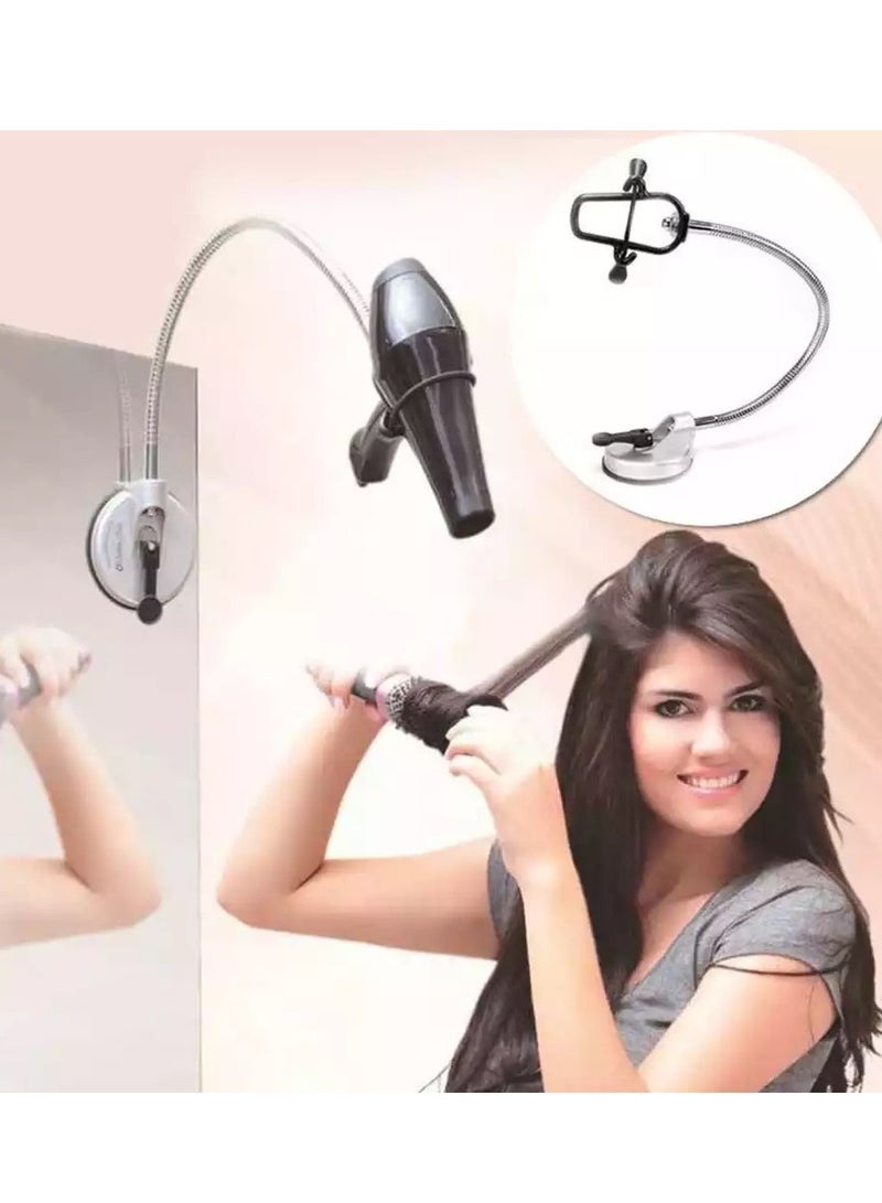 general Hair Diffuser 360 Degree Rotating Hands Free Hair Dryer Holder - Image 1