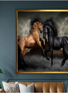 Generic Horse Canvas Print, Equestrian Wall Art, Animal Lover Gift, Horse Decor, Rustic Farmhouse Decor  - Image 1