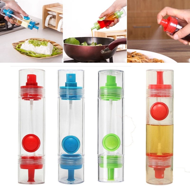 Mezons 2 Way Soy Oil Sauce Vinegar Dispenser Spray Bottle - Image 2