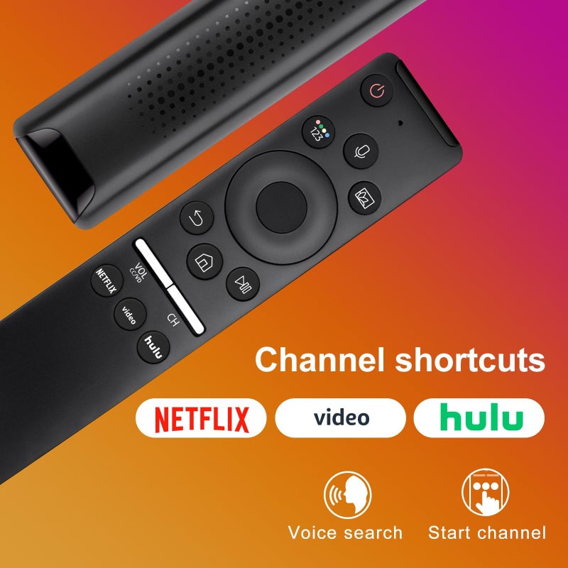 OMAIC Replacement Voice Remote for Samsung-TV-Remote Control Compatible for All Samsung with Voice Function Smart Curved Frame QLED LED LCD 8K 4K TVs - Image 4