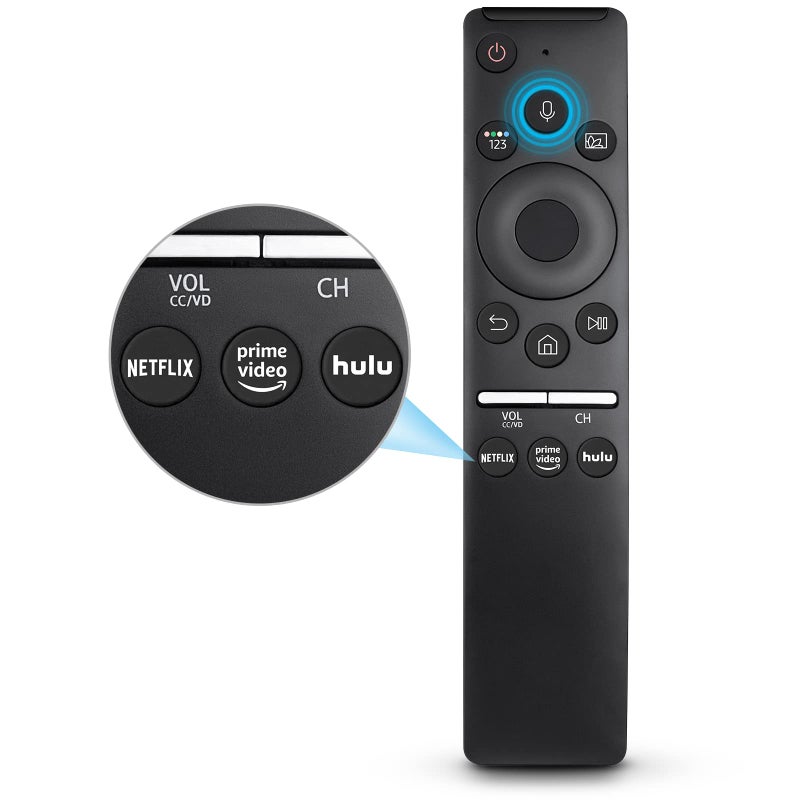 OMAIC Replacement Voice Remote for Samsung-TV-Remote Control Compatible for All Samsung with Voice Function Smart Curved Frame QLED LED LCD 8K 4K TVs - Image 1
