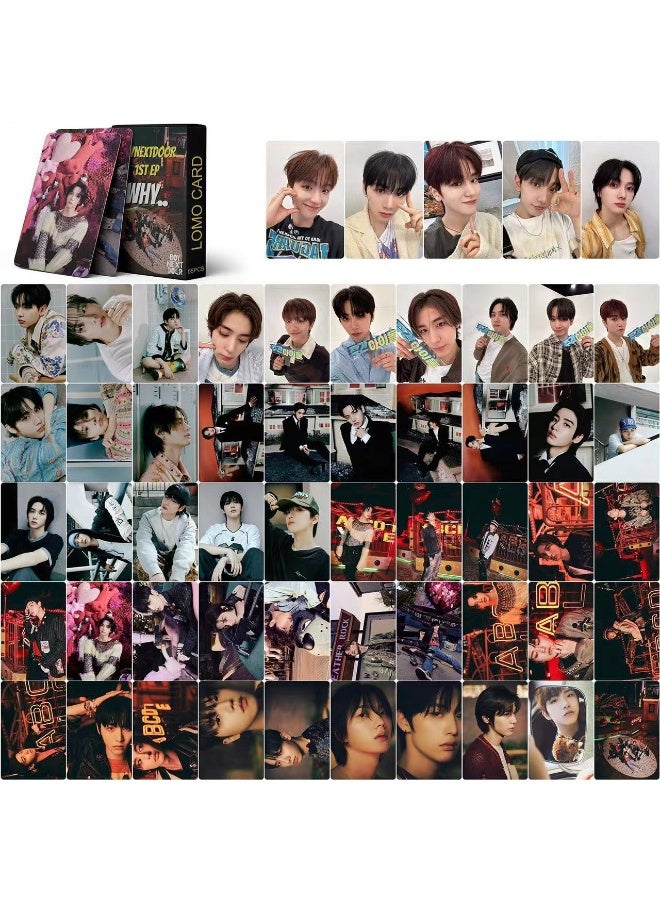 NIBEMINENT 55 Pcs Kpop BOYNEXTDOOR WHY Lomo Cards Card For Fans Collection Gifts - Image 2
