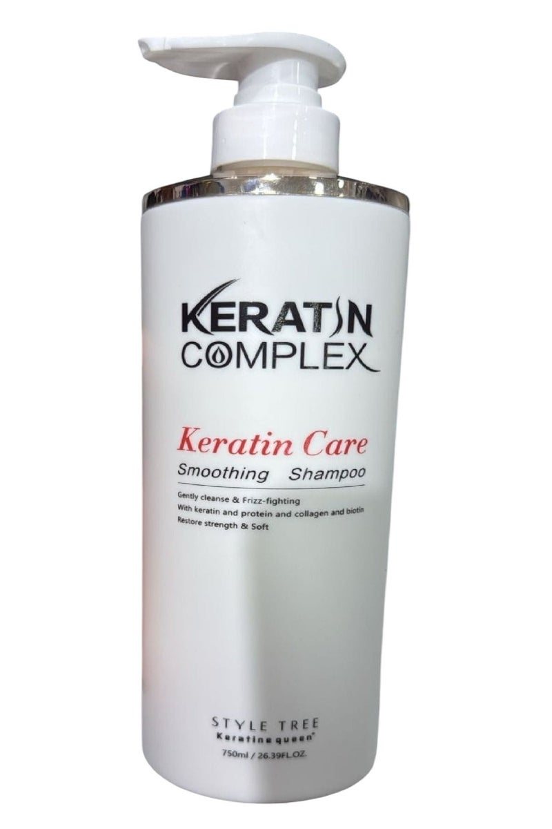 Keratin Complex Hair Care Shampoo, Damaged Hair Repair, Moisturizing Keratin Shampoo for Hair 750ml - Image 2