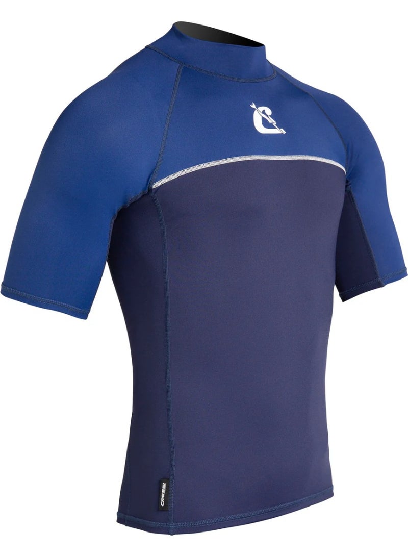 Cressi Shield Rashguard Shirt Men Black/Blue - Image 1