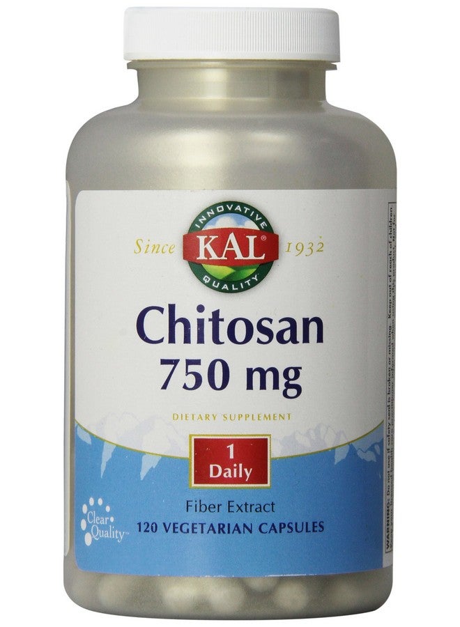 KAL Chitosan Tablets 750 Mg 120 Count - Image 2